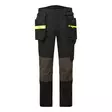 Portwest Hi-Vis joustavat housut irroitettavilla riipputaskuilla musta - Työhousut - EV440 - 1