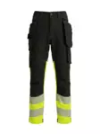 Bosafety stretch-housut riipputaskuilla COMBOPLUS Hi-vis luokka 1 - Huomiohousut - TR-COMBOPLUS-C1 - 1