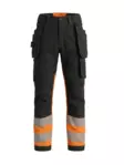 Bosafety stretch-housut riipputaskuilla COMBOPLUS Hi-vis luokka 1 - Huomiohousut - TR-COMBOPLUS-C1 - 4
