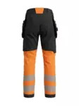 Bosafety stretch-housut riipputaskuilla COMBOPLUS Hi-vis luokka 1 - Huomiohousut - TR-COMBOPLUS-C1 - 6