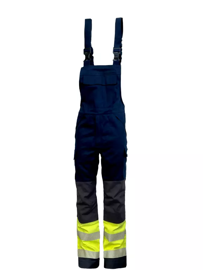 Bosafety antistaattiset avohaalarit MULTISAFE III cat. Hi-vis luokka 1 - Palosuojatut haalarit - AS-MULTISAFE-BP-C1 - 1