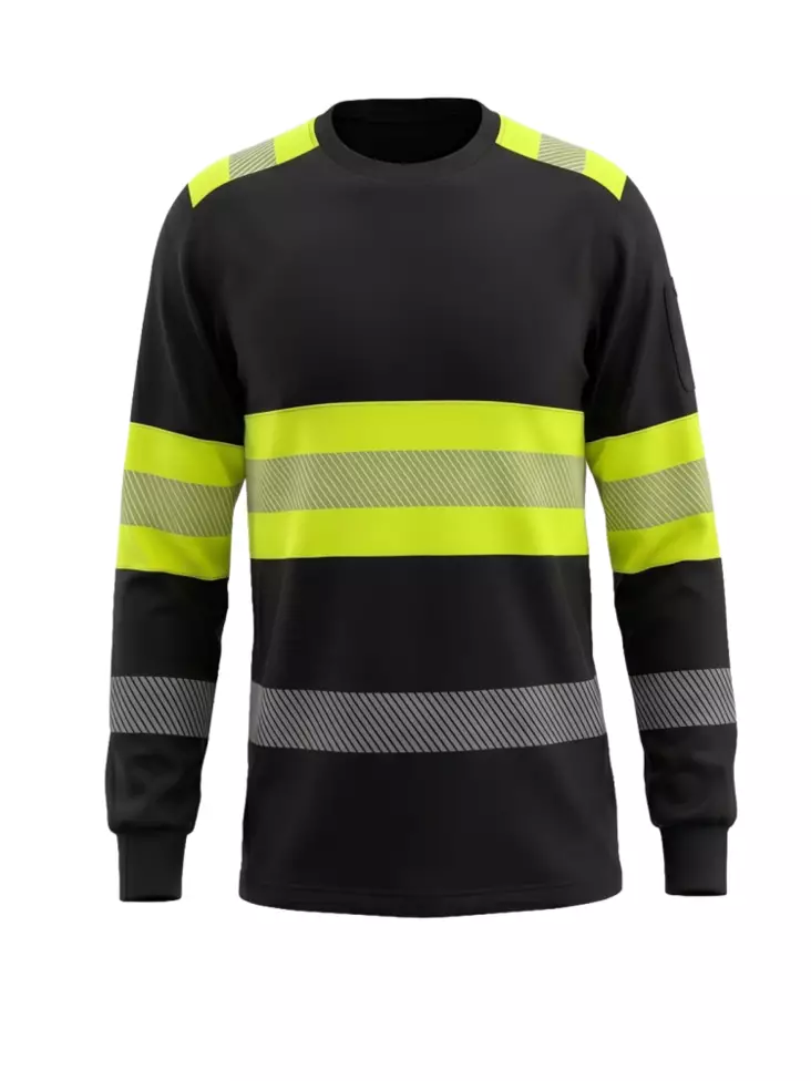 Bosafety pitkähihainen t-paita Lk. 1 - Huomio T-paidat ja pitkähihaiset - TS-RICOLONG-C1 - 1