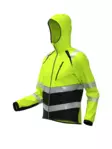 Bosafety Topek softshell-hupparitakki Lk.2 - Huomio colleget ja hupparit - JK-TOPEK-C2 - 2