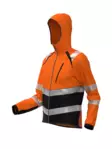 Bosafety Topek softshell-hupparitakki Lk.2 - Huomio colleget ja hupparit - JK-TOPEK-C2 - 5