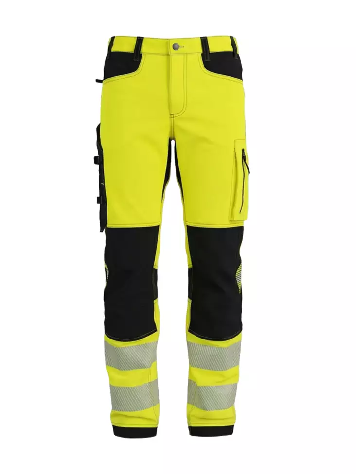 Bosafety neljään suuntaan joustavat housut TENSION Hi-vis luokka 2 - Huomiohousut - TR-TENSION-C2 - 1