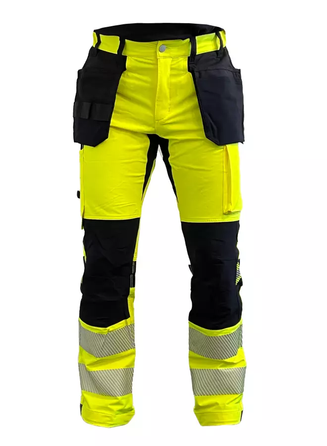 Bosafety Tensionplus stretch-housut riipputaskuilla Lk. 2 - Huomiohousut - TR-TENSIONPLUS-C2 - 1