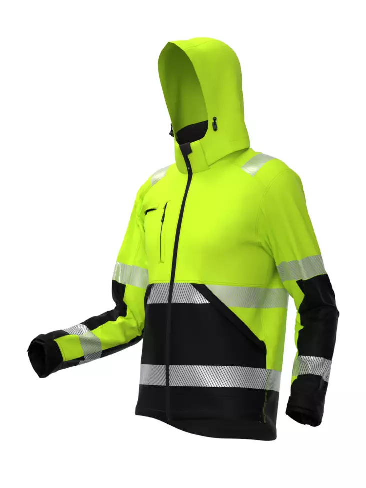 Bosafety Valencia huomio softshell talvitakki Lk 2 - Huomiotalvitakit - WJ-VALENCIA-C2 - 2