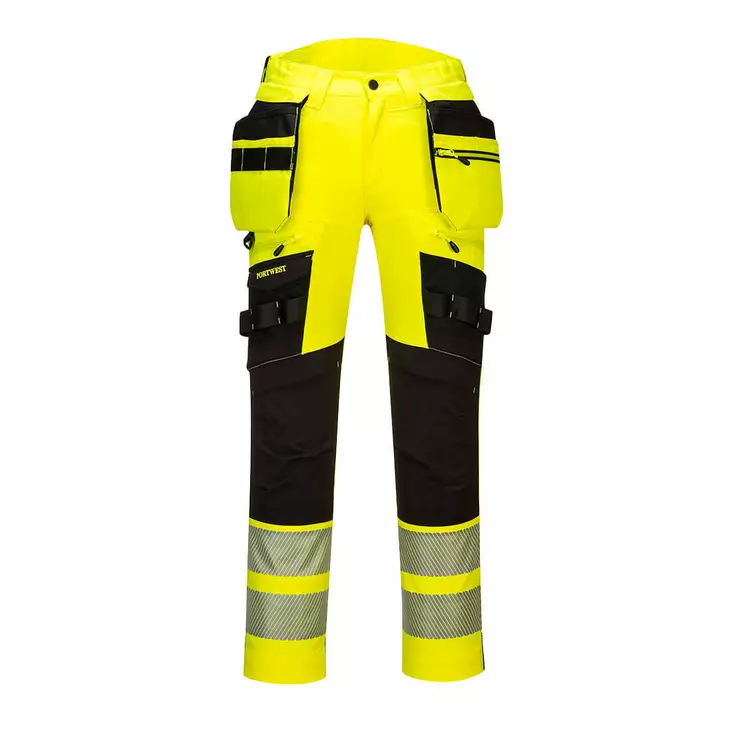 Portwest stretch-riipputaskuhousut Lk.2 - Huomiohousut - DX442 - 1