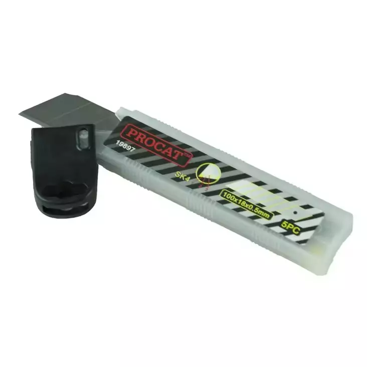 Mattoveitsen vaihtoterä 18mm 5kpl - Työkalut - 19897 - 1