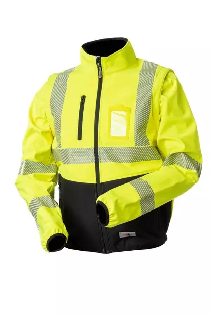Priha softshell-takki irroitettavilla hihoilla - Huomiotakit - 4138 - 1