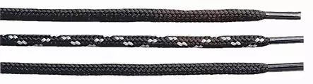 SIEVI LACES 80 BLACK - Pohjalliset ja tarvikkeet - 00-99080-000-00M - 1
