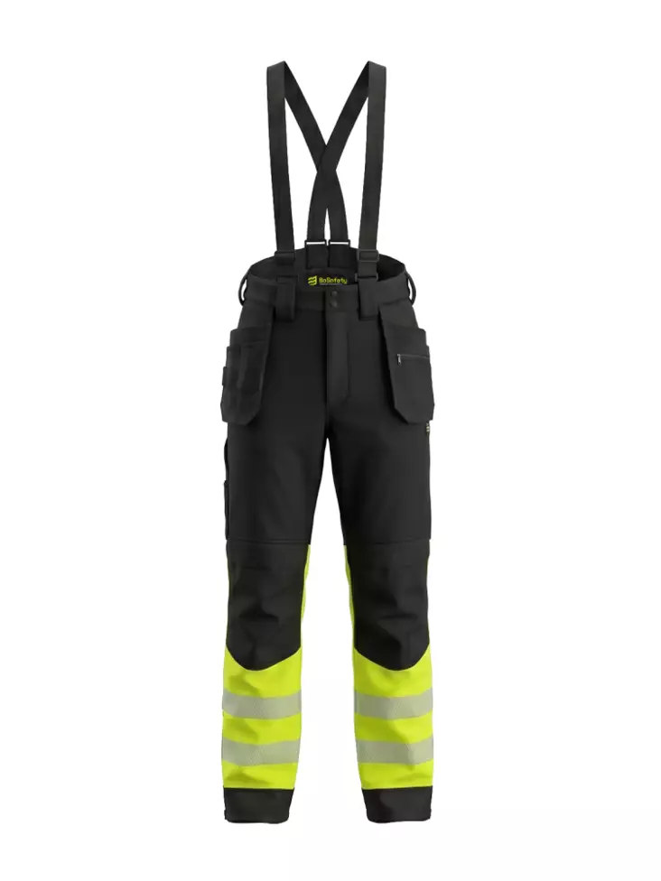 Bosafety Atlantaplus softshell talvihousut riipputaskuilla huomio Lk.1 - Talvihousut - WB-ATLANTAPLUS - 1